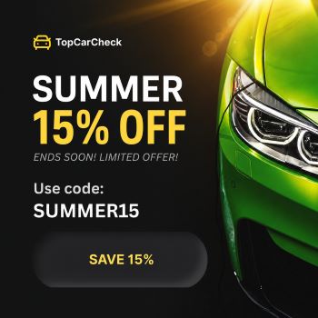 Summer Offer - 15% OFF!